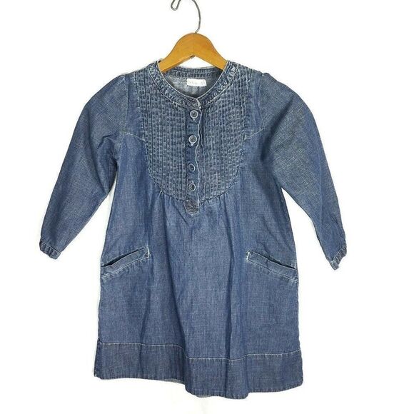 je fais Denim Dress Size 7 Back To School - Picture 1 of 9